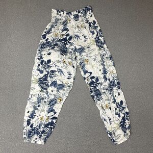 Alexander Del Rossa Women's jogger Pajama Pants Pj Bottoms medium‎ rayon floral